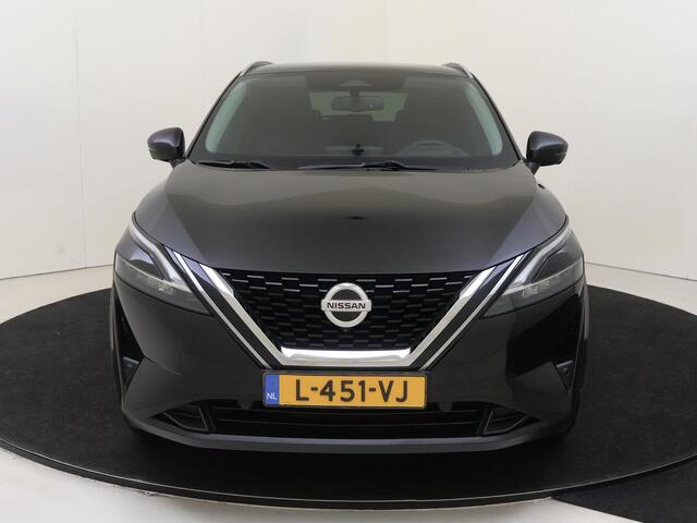 Nissan QASHQAI 1.3 MHEV Xtronic Premiere Edition | airco automatisch | Apple Carplay/Android Auto | cruise control adaptief met Stop&Go en stuurhulp | file assistent | lederen interieurdelen | lichtmetalen velgen 18" | matrix LED koplampen | navigatiesysteem full map | 