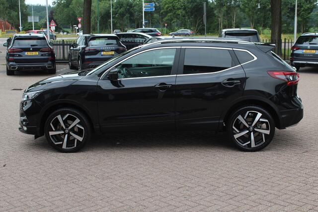 Nissan QASHQAI 1.2 Tekna / Trekhaak / Panoramadak / 360Camera / Navigatie / Keyless / Dodehoek / Cruise Control / DAB / 19''