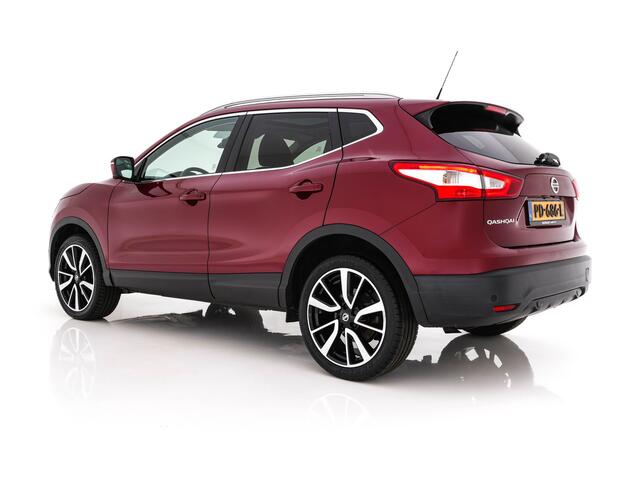 Nissan QASHQAI 1.2 Tekna *PANO | FULL-LEATHER | TOP-VIEW | BLIND-SPOT | NAVI-FULLMAP | HEATED-COMFORTSEATS | KEYLESS | DAB+ | PRIVACY-GLASS | 19''ALU*