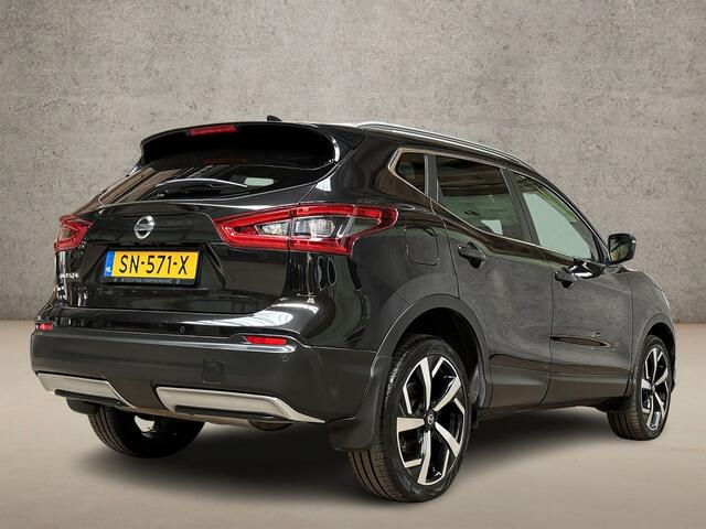 Nissan QASHQAI 1.2 Tekna + Automaat (PANORAMADAK, NAVIGATIE, LEDER, BOSE AUDIO, 360 CAMERA, ELEKTRISCHE SPORTSTOELEN, GETINT GLAS, STOELVERWARMING, GETINT GLAS, NIEUWSTAAT)