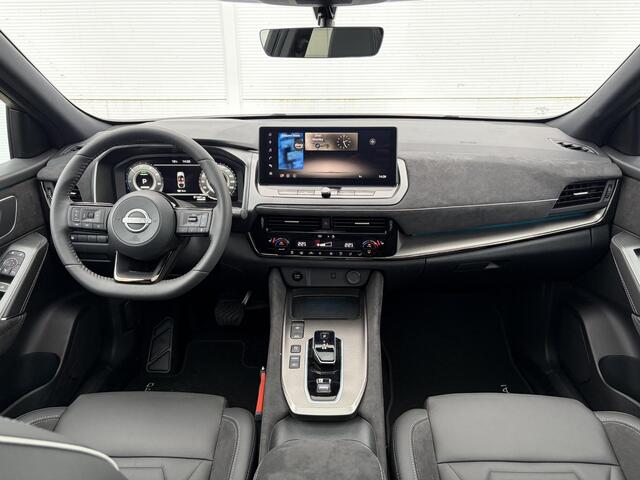 Nissan QASHQAI 1.5 e-Power N-Design Automaat / Stoel- en Stuurverwarming / Panoramadak / Verwarmde Voorruit / Leder/Alcantara Bekleding /