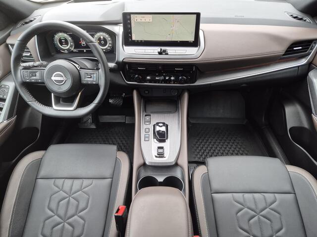 Nissan QASHQAI 1.5 e-Power Tekna / Fabrieksgarantie tot 06-2027<100.000 km / Cold Pack / Head Up Display / Elektrische achterklep / Rondomzicht camera / Stuur- Stoel & Voorruitverwarming / Adaptief cruise control / Draadloze telefoon lader / Apple Carplay Android Auto /