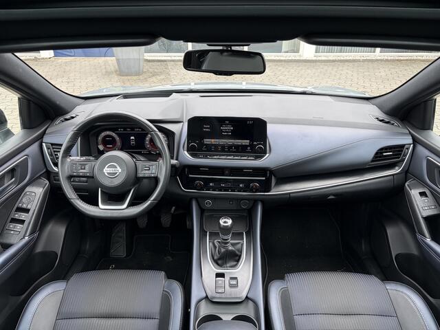 Nissan QASHQAI 1.3 MHEV Tekna Pano, 360° Camera, Trekhaak, Rijklaar met beurt & garantie!