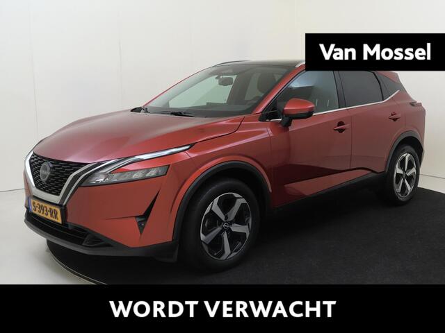 Nissan QASHQAI 1.3 MHEV N-Connecta | airco automatisch | Apple Carplay/Android | Autonomous Emergency Braking | cruise control adaptief | dodehoekdetectie met correctie | full-LED koplampen | lederen interieurdelen | lichtmetalen velgen 18" | navigatiesysteem full map |