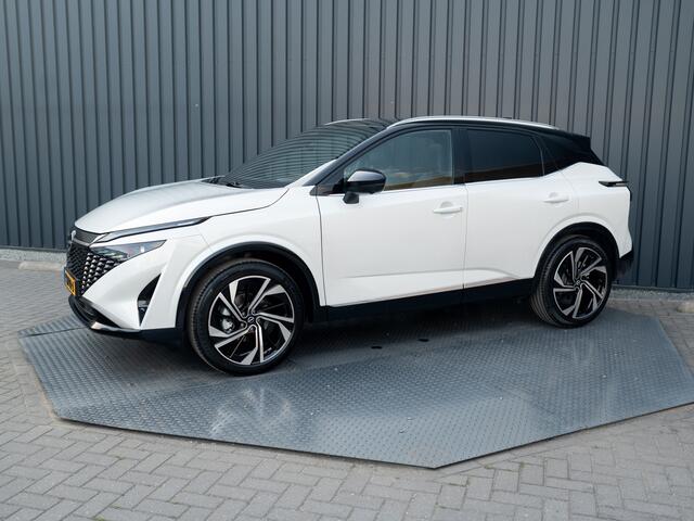 Nissan QASHQAI 1.3 MHEV Xtronic Tekna Plus | panodak | Leder | Stoelgeheugen | 360 Camera | Head Up | Bose | Prijs Rijklaar!!