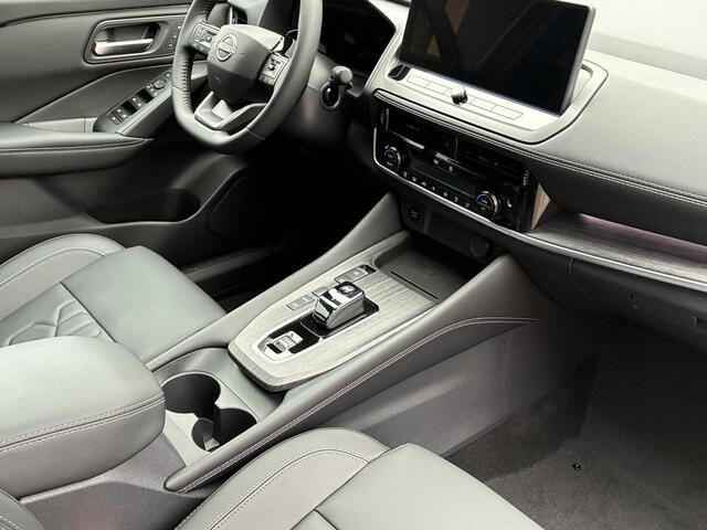Nissan QASHQAI 1.5 e-Power Tekna NIEUW UIT VOORRAAD LEVERBAAR | Elektrisch bedienbare achterklep met sensorsturing | Lederen bekleding | Climate Control | Adaptieve Cruise Control | Stoel- en stuurverwarming | Navigatiesysteem | Elektrisch bedienbare bestuurdersstoel |
