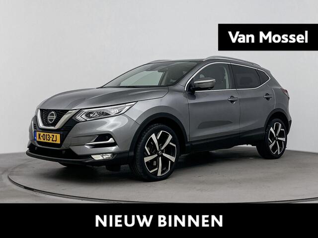Nissan QASHQAI 1.3 DIG-T Premium Edition | airco automatisch | Apple Carplay/Android | cruise control | LED koplampen | lederen bekleding | lichtmetalen velgen 19" | navigatiesysteem full map | panoramadak |