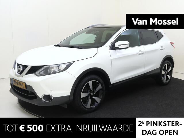 Nissan QASHQAI 1.2 N-Vision | Design-pakket | airco automatisch | audio-navigatie full map | cruise control | lederen/microvezel bekleding | lichtmetalen velgen 18 |