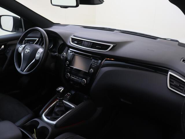 Nissan QASHQAI 1.2 N-Vision | Design-pakket | airco automatisch | audio-navigatie full map | cruise control | lederen/microvezel bekleding | lichtmetalen velgen 18 |