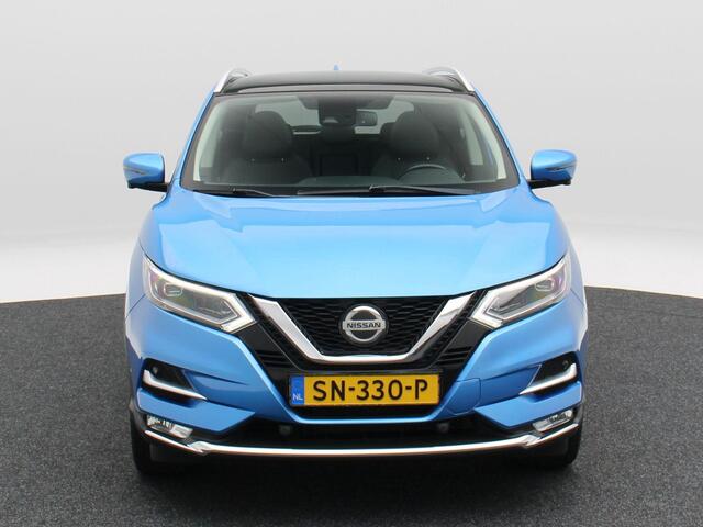 Nissan QASHQAI 1.2 Tekna + 115 Pk | Stoelverwarming | 360 Camera | Cruise Control | Panorama dak | Trekhaak | Half Leer | 19 Inch | 134.109 Km !!