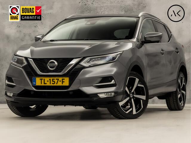 Nissan QASHQAI 1.2 Tekna (NAVIGATIE, CLIMATE, LEDER, 360 CAMERA, STOELVERWARMING, ELEK SPORTSTOELEN, GETINT GLAS, KEYLESS, TREKHAAK, NIEUWSTAAT)