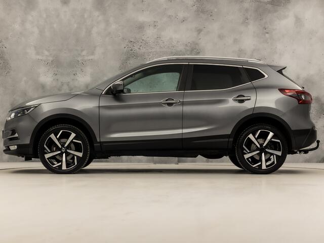 Nissan QASHQAI 1.2 Tekna (NAVIGATIE, CLIMATE, LEDER, 360 CAMERA, STOELVERWARMING, ELEK SPORTSTOELEN, GETINT GLAS, KEYLESS, TREKHAAK, NIEUWSTAAT)
