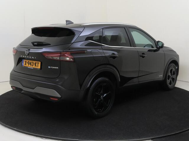 Nissan QASHQAI 1.5 e-Power Black Edition | airco automatisch | Apple Carplay/Android | cruise control adaptief | dodehoekdetectie met correctie | full-LED koplampen | lederen interieurdelen | lichtmetalen velgen 18" | navigatiesysteem full map | panoramadak | voorstoele