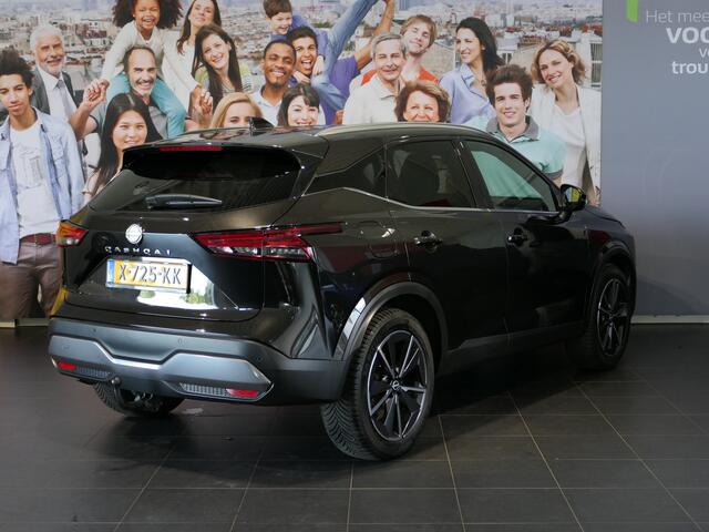 Nissan QASHQAI 1.3 MHEV Xtronic Tekna - Panoramadak - Allseasons - Dakrails - Trekhaak!