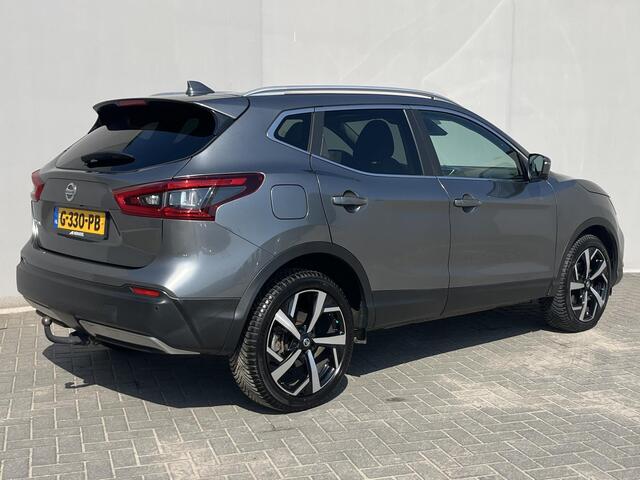 Nissan QASHQAI 1.3 DIG-T Tekna Trekhaak (1500kg)/ Full-Map Navigatie / Stoelverwarming / Dode Hoek Detectie / Keyless / Dealer Onderhouden / All Season Banden /