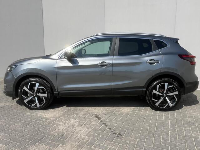 Nissan QASHQAI 1.3 DIG-T Tekna Trekhaak (1500kg)/ Full-Map Navigatie / Stoelverwarming / Dode Hoek Detectie / Keyless / Dealer Onderhouden / All Season Banden /