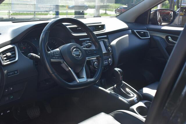 Nissan QASHQAI 1.3 DIG-T Tekna Automaat | Panorama | Half-leder | BSM | ACC | Rondomzicht Camera | 12 mnd BOVAG garantie | Whatsapp 06-53188999