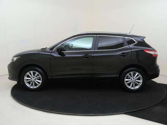 Nissan QASHQAI 1.2 Business Edition | airco automatisch, audio-navigatie full map, Autonomous Emergency Braking | cruise control | dodehoek detectie | LED koplampen | lederen/stof bekleding | lichtmetalen velgen 17"| panoramadak | voorstoelen verwarmd