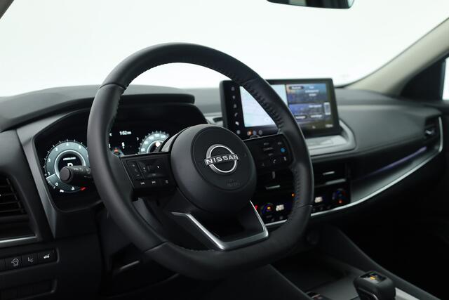 Nissan QASHQAI 1.3 MHEV Xtronic N-Connecta | Rijklaar! | Dig. Cockpit | HUD | 360*+PDC | Vooruit-,Stuur-&Stoelverw. | Elek. Klep | Dodehoek | Adapt. Cruise | Climate | Nav+App.Connect | Keyless V