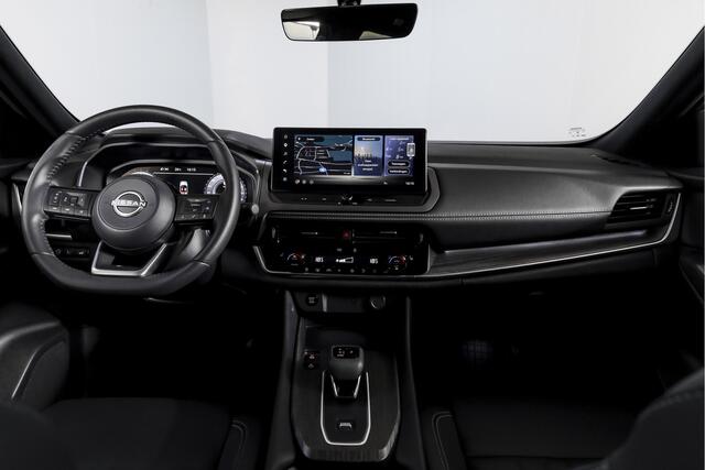 Nissan QASHQAI 1.3 MHEV Xtronic 158 PK Tekna | Pano | Memory | Matrix LED | Winterpakket | Dig. Cockpit | Adapt. Cruise | 360 Camera | NAV+App. Connect | ECC | Elek Klep | LM 19" | 6504