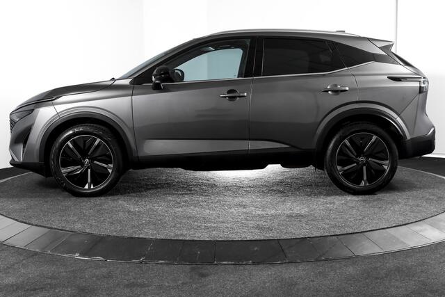 Nissan QASHQAI 1.3 MHEV Xtronic 158 PK Tekna | Pano | Memory | Matrix LED | Winterpakket | Dig. Cockpit | Adapt. Cruise | 360 Camera | NAV+App. Connect | ECC | Elek Klep | LM 19" | 6527