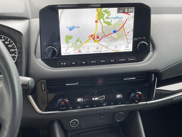 Nissan QASHQAI 1.3 MHEV N-Style Navigatie, Climate Control, Adaptive Cruise Control, 19"Lm, LED, 360 Camera
