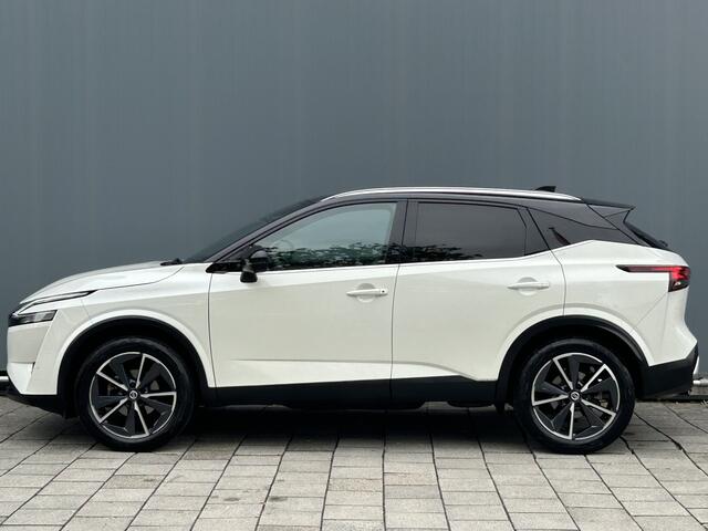 Nissan QASHQAI BWJ 2022 | 1.3 MHEV 141PK Tekna | TREKHAAK | PANO DAK | LEDER/STOF | 360 CAMERA | NAVI | CLIMA | CARPLAY | PDC 2X |