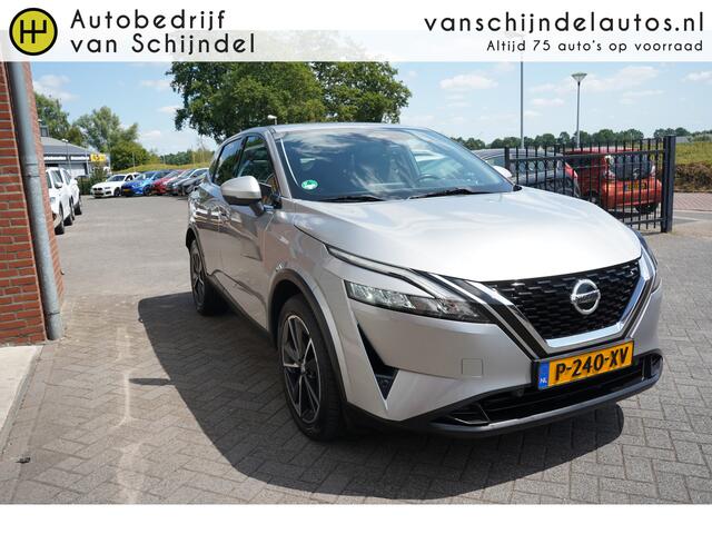 Nissan QASHQAI 1.3 MHEV 158PK XTRONIC N-STYLE LUXE ORIGINEEL NEDERLANDS 360CAMERA 19INCH ANDROID/APPLECARPLAY NAVI CLIMA ADAPTIEVE CRUISE PDC V+A KEYLESS ENZ...