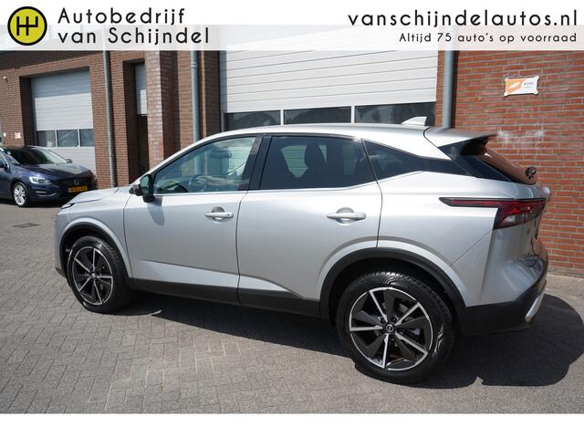 Nissan QASHQAI 1.3 MHEV 158PK XTRONIC N-STYLE LUXE ORIGINEEL NEDERLANDS 360CAMERA 19INCH ANDROID/APPLECARPLAY NAVI CLIMA ADAPTIEVE CRUISE PDC V+A KEYLESS ENZ...