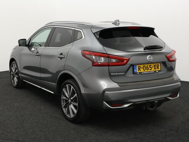 Nissan QASHQAI 150 PK 1.3 DIG-T Tekna + Trekhaak, 1500 kg Apple Carplay/Android Auto, panodak, Cruise control adaptief, Bose speakers, Dodehoek detector, Panoramadak, Parkeersensoren voor en achter, Verwarmde voorruit, Voorstoele Deze Nissan Qashqai 1.3 DIG-T Tekna+ u