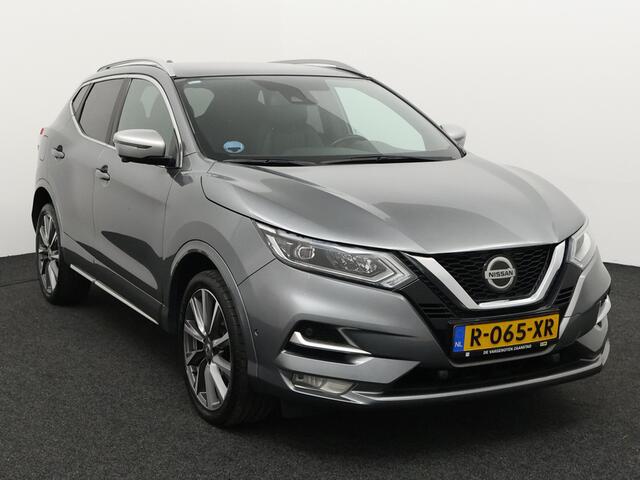 Nissan QASHQAI 150 PK 1.3 DIG-T Tekna + Trekhaak, 1500 kg Apple Carplay/Android Auto, panodak, Cruise control adaptief, Bose speakers, Dodehoek detector, Panoramadak, Parkeersensoren voor en achter, Verwarmde voorruit, Voorstoele Deze Nissan Qashqai 1.3 DIG-T Tekna+ u