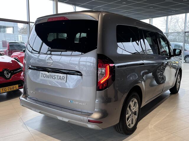 Nissan Townstar Evalia N-Connecta L2 45 kWh 7 Persoons - 1500 kilo trekgewicht - Nu met 4500,- Voorraad korting