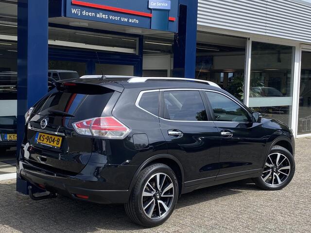 Nissan X-TRAIL 1.6 DIG-T Tekna / NL-Auto / Dealer-Onderhouden / Open-Panodak / Cruise-Control / Vol-Leder / Stoelverwarming / Elektr.-Stoelen / Elektr.-Achterklep / Trekhaak / Keyless / LED / DAB Radio-Bluetooth / Navi / Dodehoek-Detectie / PDC met Rondom-Camerazicht / 