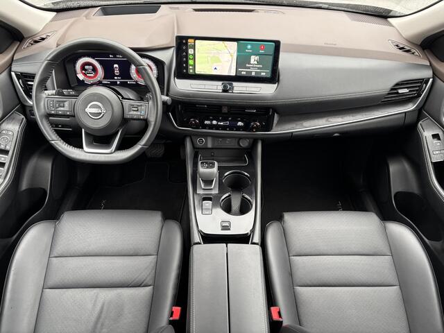 Nissan X-TRAIL 1.5 MHEV Tekna 163pk 5 zits Automaat / Trekgewicht 2000 Kg / HUD / Elektrische achterklep / Apple Carplay Android Auto / Stuur-, Stoel en achterbankverwarming / Adaptief CC / 360 ° camera / Voorruit verwarming /