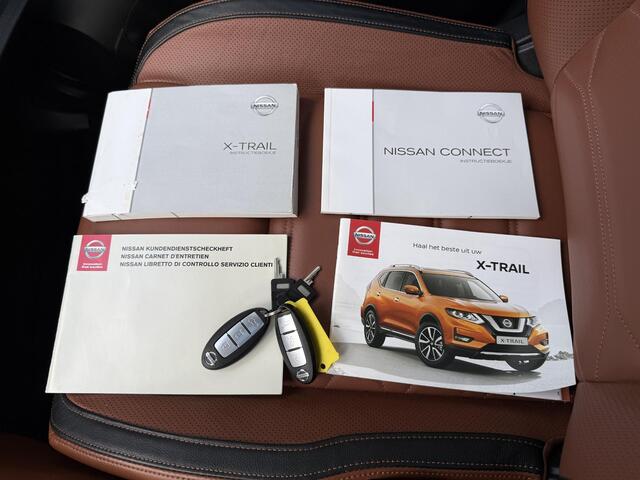 Nissan X-TRAIL 1.3 DIG-T Tekna 7p. / Schuif Kanteldak / Trekhaak / 1500KG Trekgewicht / 7 Zitter / Stoel Verwarming V+A / Elektrische Stoelen /Elektrische Achterklep / Keyless /