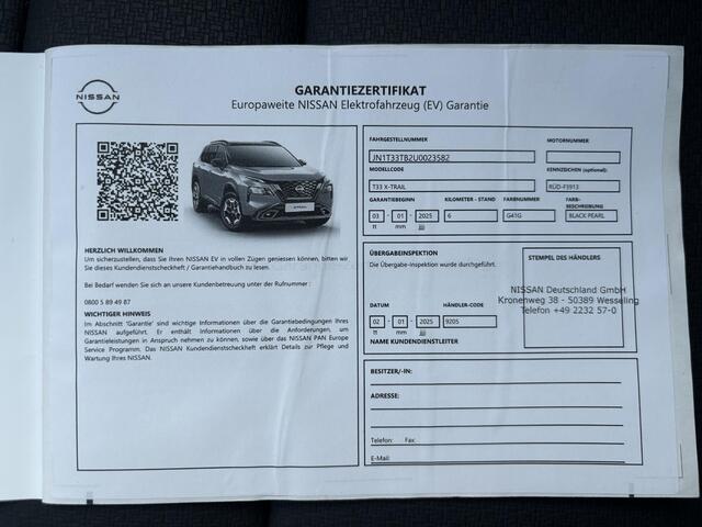 Nissan X-TRAIL 1.5 e-4orce Tekna 4WD / Fabrieksgarantie tot 01-2028 / Dealer onderhouden / 1800kg Trekgewicht / All Season banden / Stuur-, Stoel en Achterbank verwarming / Head Up Display / Elektrische achterklep / Rondomzicht camera / Adaptief CC /