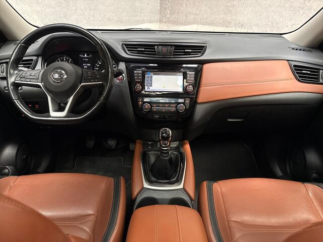 Nissan X-TRAIL 1.6 DIG-T Tekna 164Pk (PANORAMADAK, NAVIGATIE, BRUIN LEDER, 360 CAMERA, GETINT GLAS, SPORTSTOELEN, STUUR/STOELVERWARMING, ELEK ACHTERKLEP, NIEUWSTAAT)