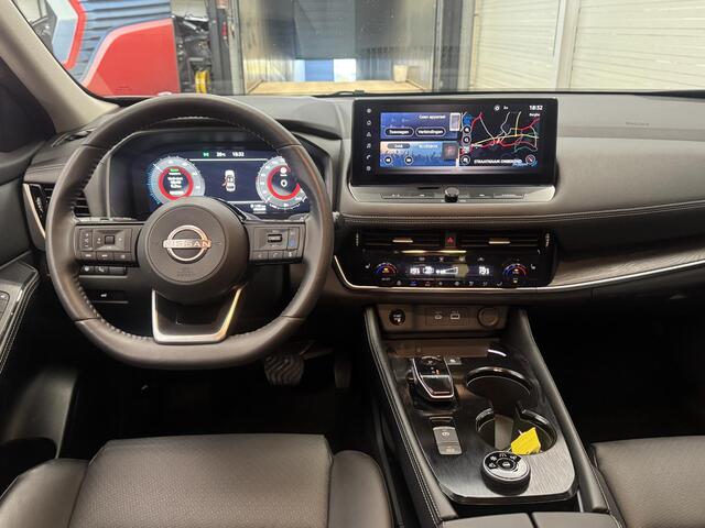 Nissan X-TRAIL 1.5 e-4orce Tekna 4WD 5p / 1800 KG Trekgewicht / Lederen Bekleding / Memoryseats / Navigatie / 360 Graden Camera / Stoel- en Stuurverwarming / Achterbankverwarming / Verwarmde Voorruit / Adaptive Cruise Control / Digitale Binnenspiegel / Climate Control /