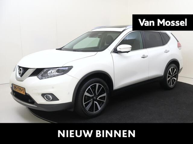 Nissan X-TRAIL 1.6 DIG-T Tekna | airco automatisch | cruise control | dodehoek detectie | LED koplampen | lederen bekleding | lichtmetalen velgen 19" | navigatiesysteem full map | panoramadak |