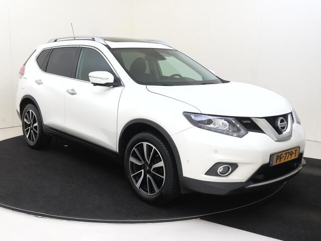 Nissan X-TRAIL 1.6 DIG-T Tekna | airco automatisch | cruise control | dodehoek detectie | LED koplampen | lederen bekleding | lichtmetalen velgen 19" | navigatiesysteem full map | panoramadak |
