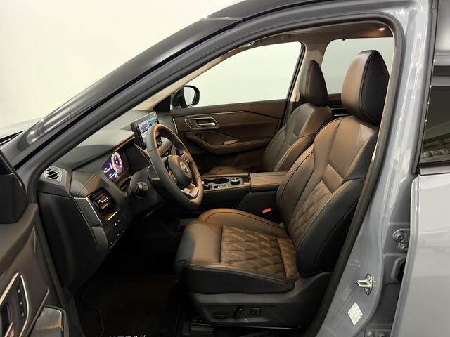 Nissan X-TRAIL 1.5 e-Power e-4orce Tekna Plus Panoramadak, 360 Camera, Leder, Navi, Winterpakket, Memory stoelen, Cruise control adaptief, Rijstrook correctie, 2 jaar garantie