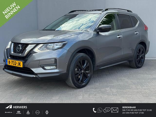 Nissan X-TRAIL 1.3 DIG-T N-Tec / Trekhaak (1.500KG) / Panoramadak / 100% dealer onderhouden / Cruise Control / Airco / Elektrische Achterklep / 18' Lichtemetalen Velgen / Apple Carplay&Android Auto / Navigatie /