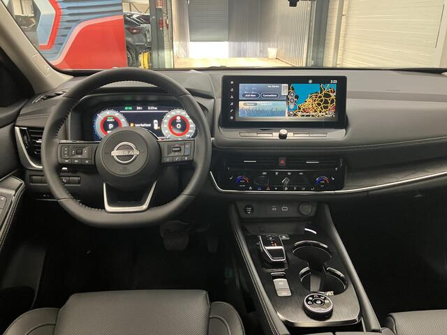 Nissan X-TRAIL 1.5 e-4orce Tekna Plus 4WD 7p. / ¤8.000,- Nissan Voorraadvoordeel / Nieuw uit Voorraad Leverbaar / 7-Persoons / 1650 KG Trekgewicht / Elektrisch Schuif/Kanteldak / Lederen Bekleding / BOSE Audio / Navigatie / Massagestoelen / Stoel- en Stuurverwarming / V