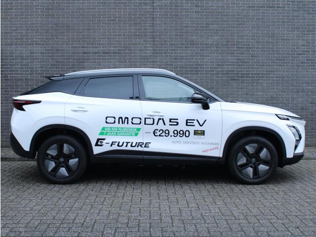 Omoda 5 Premium 61 kWh Automaat, Lederen Bekleding, Schuif/Kanteldak, Navigatie, Applecarpl./Andr. Auto, 400 KM ACTIERADIUS