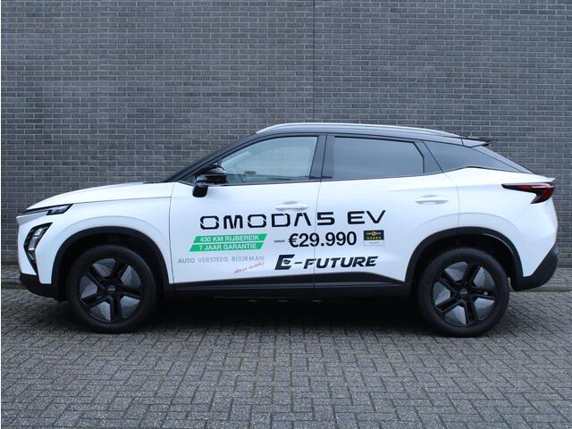 Omoda 5 Premium 61 kWh Automaat, Lederen Bekleding, Schuif/Kanteldak, Navigatie, Applecarpl./Andr. Auto, 400 KM ACTIERADIUS
