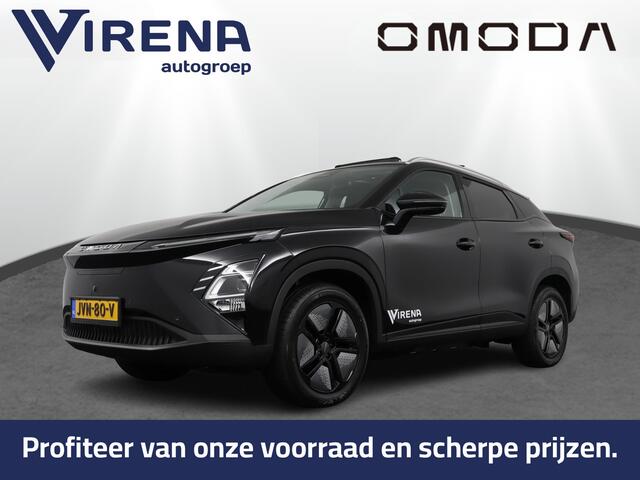 Omoda 5 EV Premium 61 kWh *Demo* Schuif- /kanteldak - Stoel verwarming & ventilatie - Elektrische achterklep - Lederen interieur - Fabrieksgarantie tot 02-2033