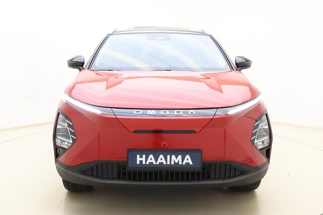 Omoda 5 EV Premium 61 kWh | Camera's rondom | Schuif/kantel dak | LED verlichting | Lederen bekleding | Stoelverwarming/ventilatie | Sfeerverlichting | Drive assist
