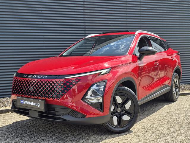 Omoda 5 SHS 1.6 T-GDi SHS-H Premium Full Hybride met Lederen Bekleding, Navigatie en Camera Uit voorraad leverbaar!