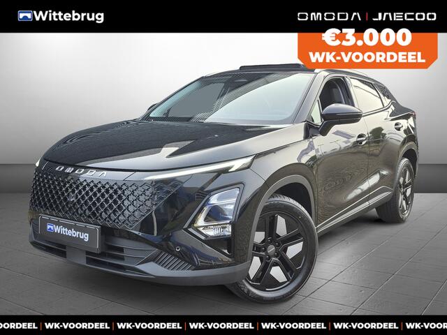 Omoda 5 SHS 1.6 T-GDi SHS-H Premium Full Hybride met Navigatie, Lederen bekleding en Camera Nu met 3000 euro Inruil/WK-voordeel