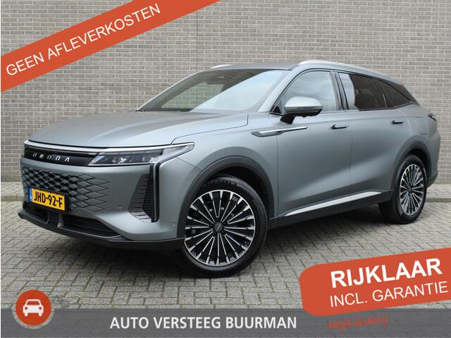 Omoda 9 1.5T-GDi SHS-P Premium Matte Grey, 20"LM velgen, Schuif/kanteldak, 360 Camera, 1.500 kg trekgewicht